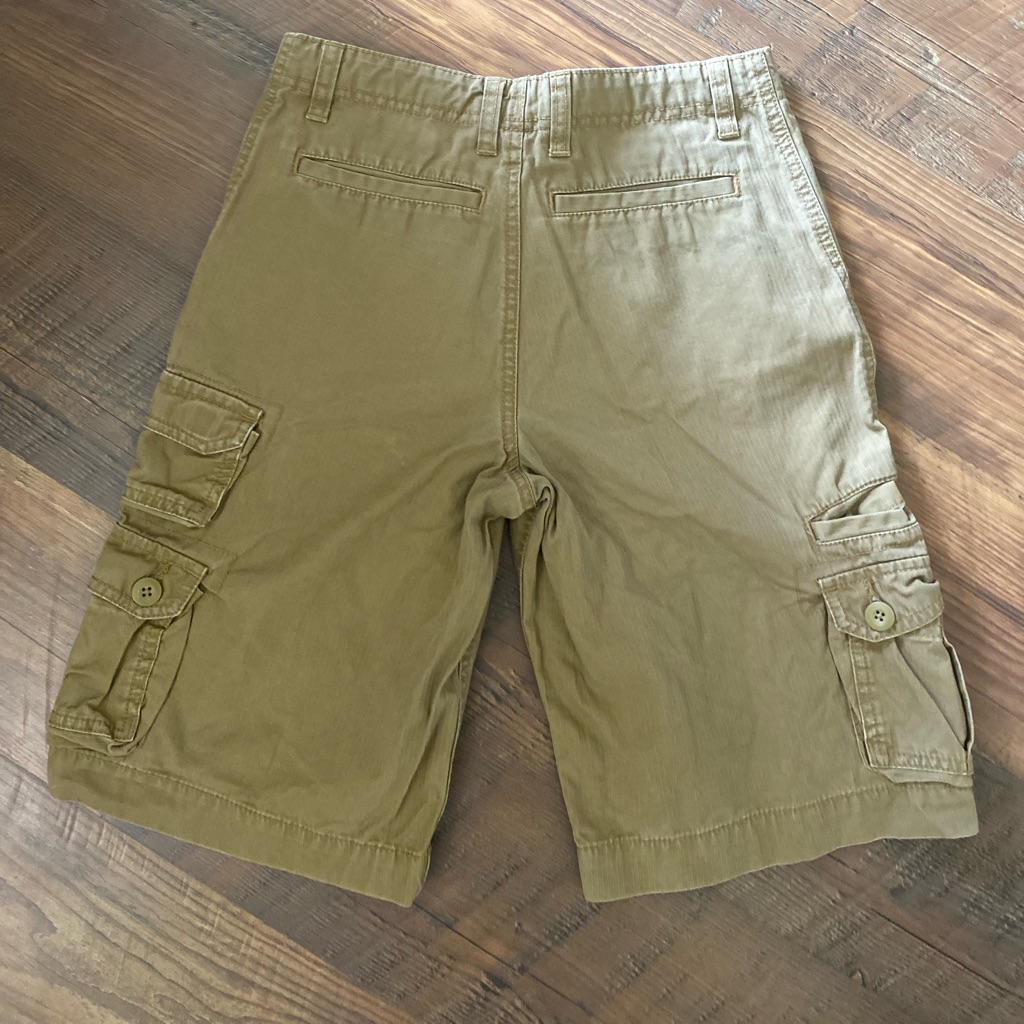 Faded Glory Solid Cargo Short